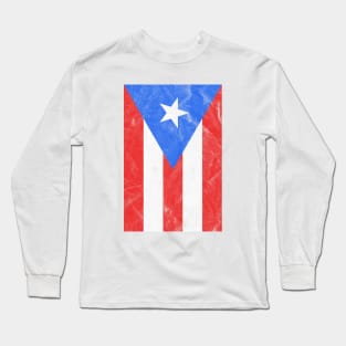 Puerto Rican Flag Puerto Rico Proud Boricua Long Sleeve T-Shirt